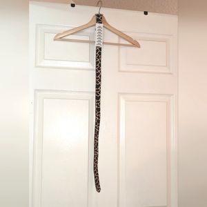 NWT Urban Outfitters Leopard Calf Hair Belt